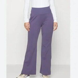 Athleta Lavender Wide-Leg Track Pants